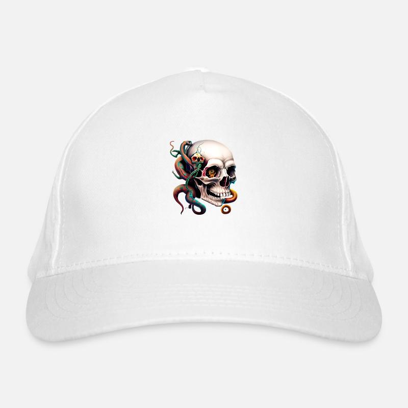 l’humanité en vigilance serpentine ! Casquette classique bio