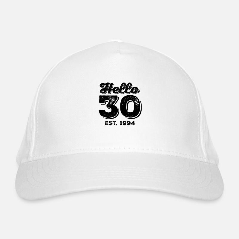 1994 30. Geburtstag Bio-Baseballkappe