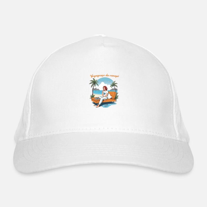 Voyageuse du Canapé Casquette classique bio
