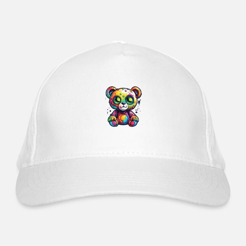 Teddybär / Kuscheltier / Stofftier / Geschenkidee Bio-Baseballkappe