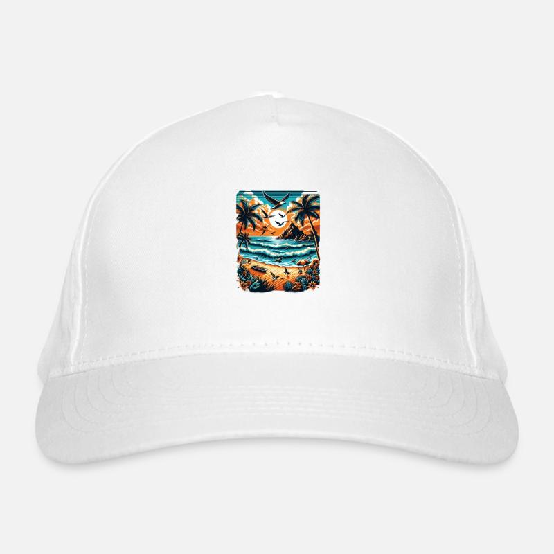 Summertime feeling Bio-Baseballkappe