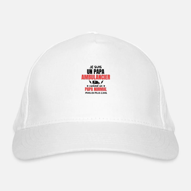 PARAMEDIC DAD Organic Baseball Cap