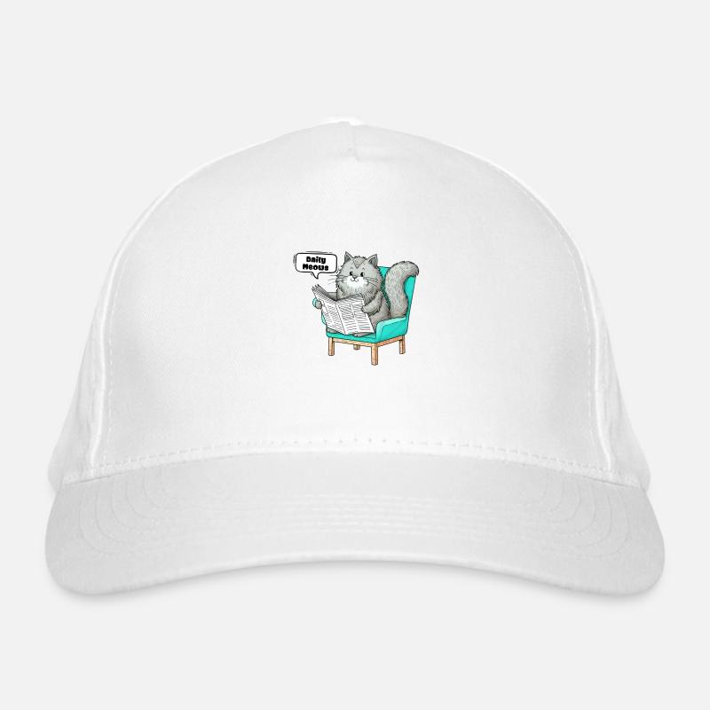 Daily Meows Organic Baseball Cap