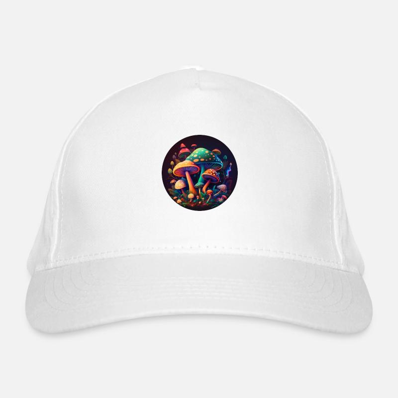 Fungi Organic Baseball Cap