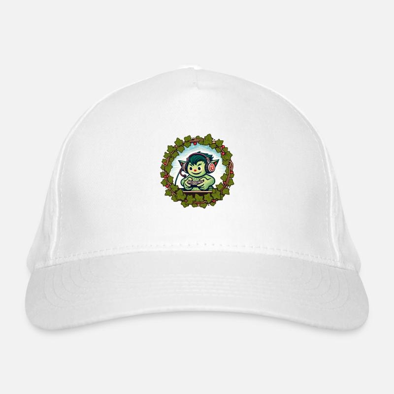 Video Game Goblin Organic Baseball Cap