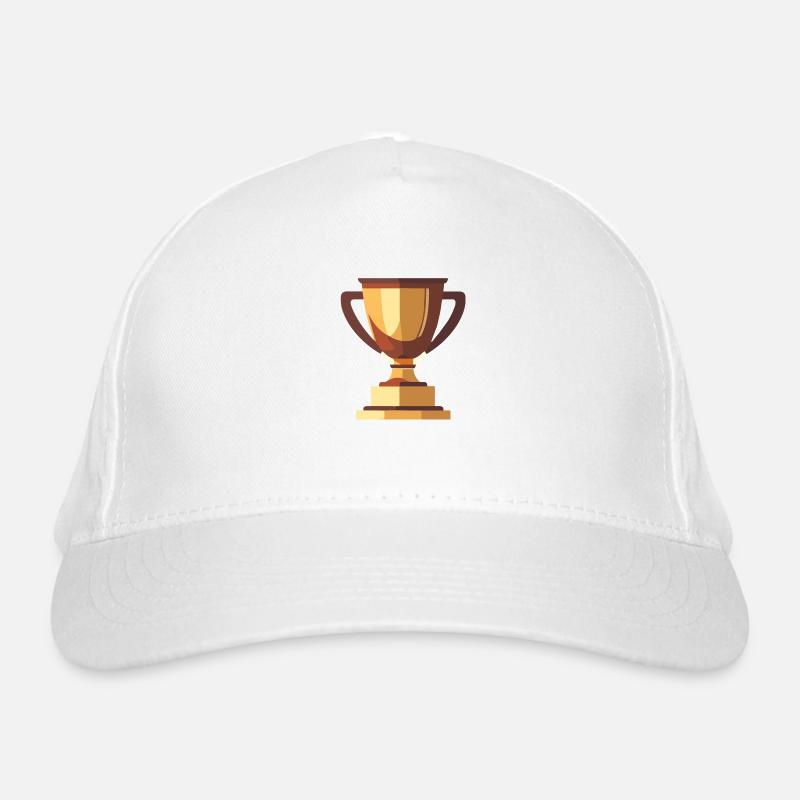 Gewinner Trophäe Gold Bio-Baseballkappe