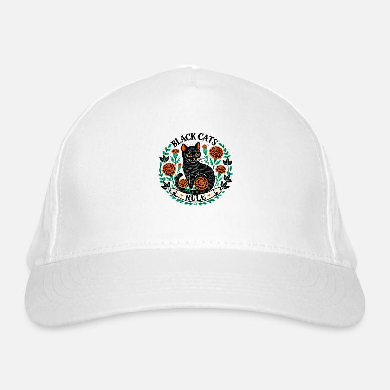 Les chats noirs règnent Casquette classique bio