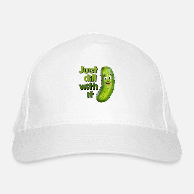 Just deal with it Organic Baseball Cap