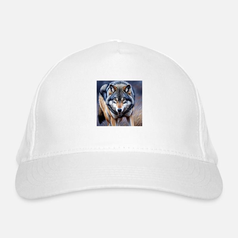 Wolf Bio-Baseballkappe