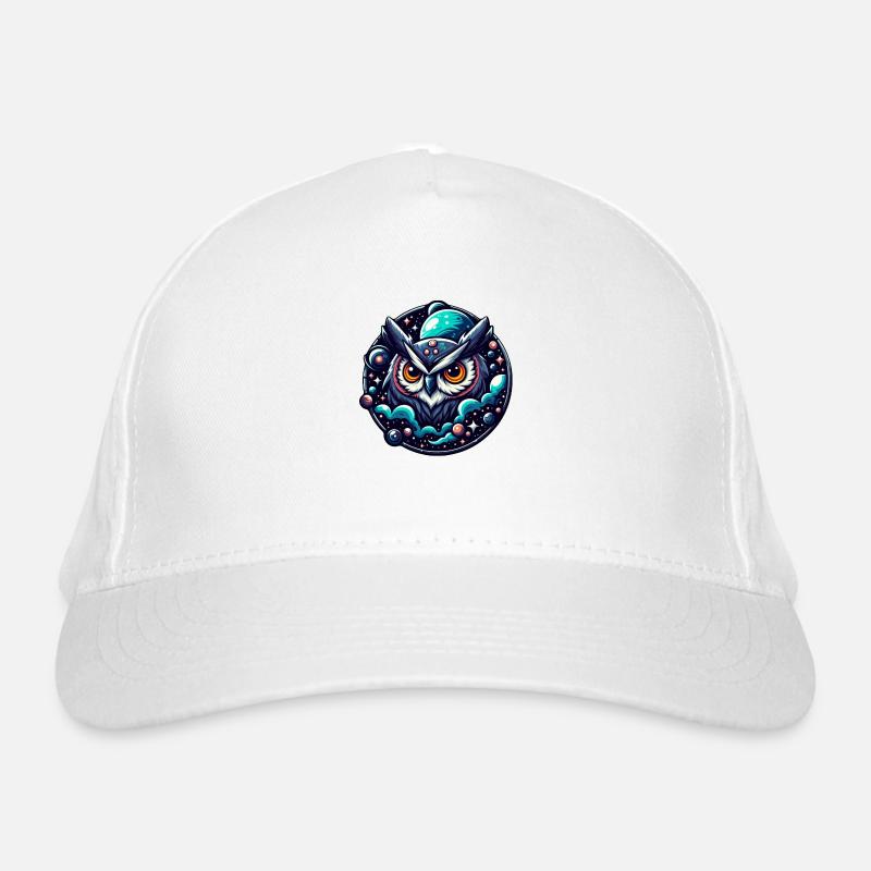 Celestial Owl Organic Baseball Cap