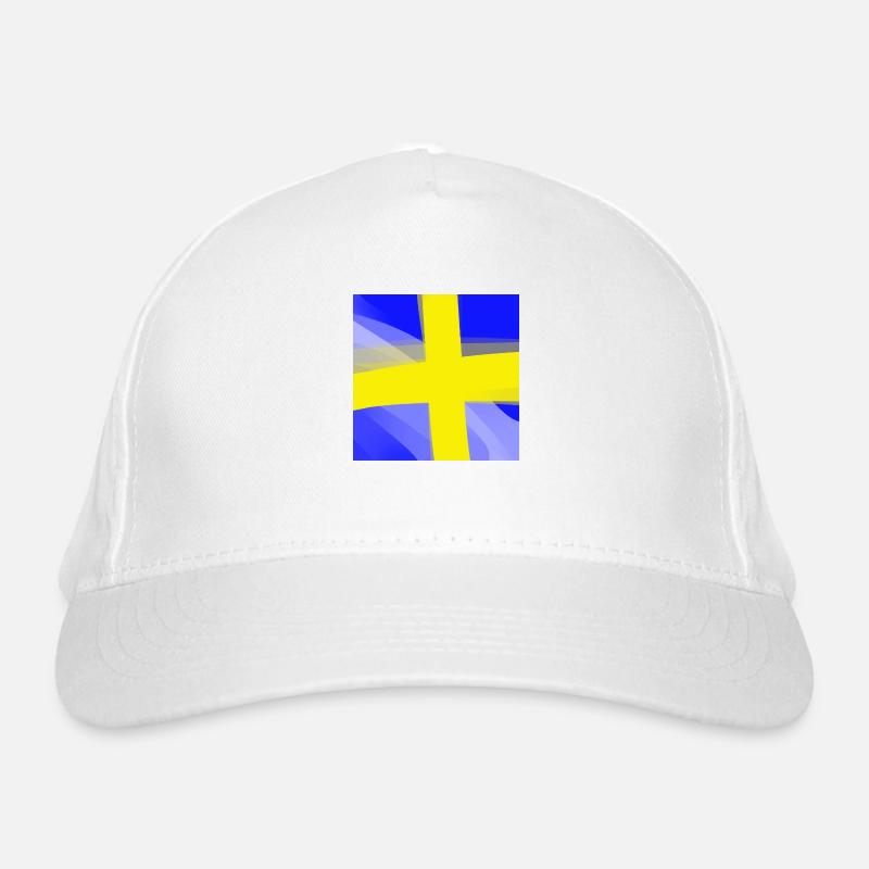 Drapeau de la Suède Casquette classique bio