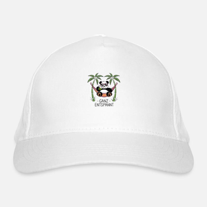 Panda - Complètement détendu Casquette classique bio