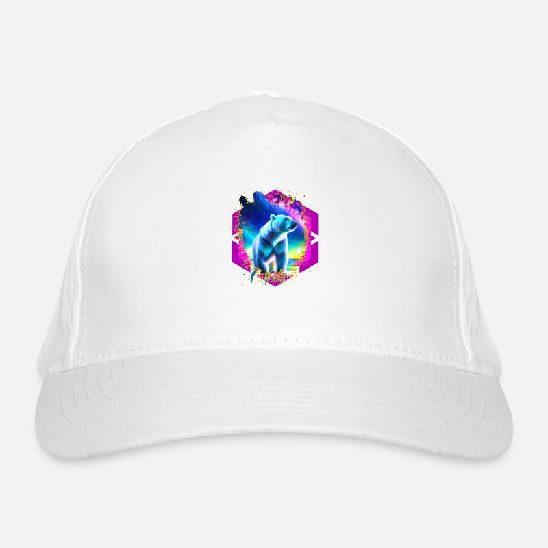 Ours stellaire abstrait Casquette classique bio