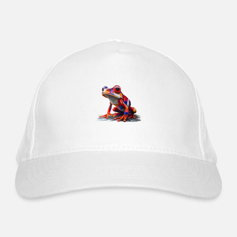 Grenouille colorée Casquette classique bio