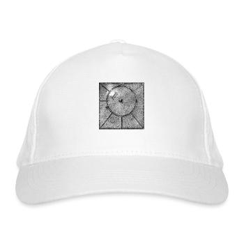 IDC Sonnenteller - Bio-Baseballkappe - Weiß - Vorne