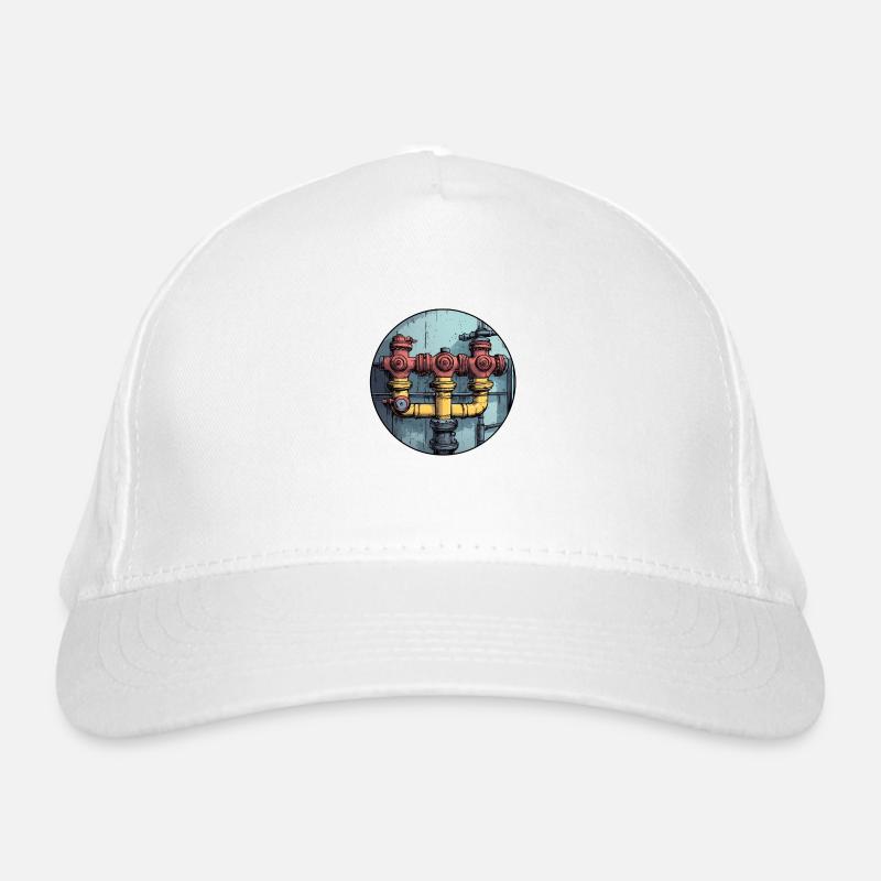 Construction de tuyaux industriels Casquette classique bio