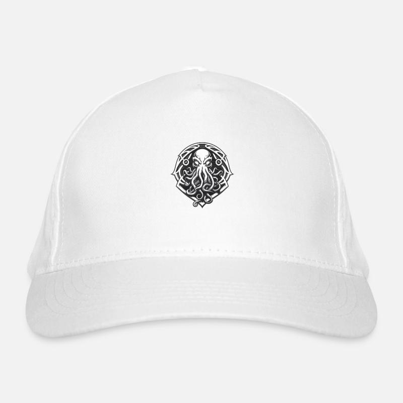 cthulhu logo Bio-Baseballkappe
