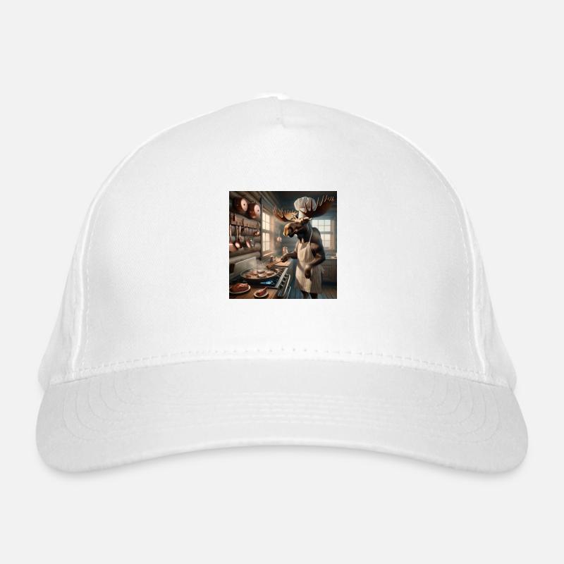 Elchsteak Bio-Baseballkappe