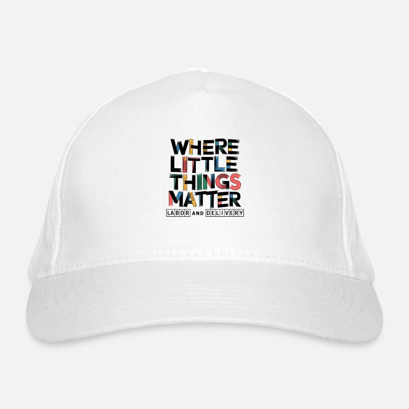 Chaque petit geste compte Casquette classique bio