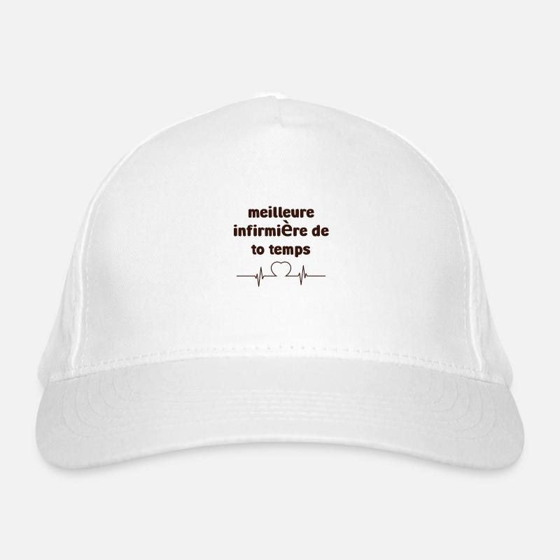 Best Nurse: Nurse Gift Organic Baseball Cap