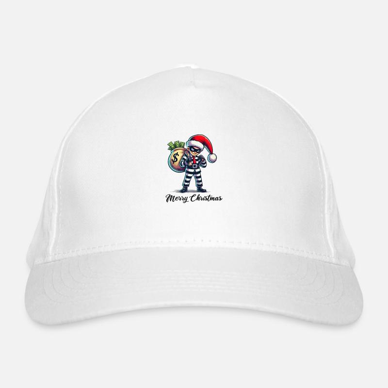 Robber Christmas Organic Baseball Cap