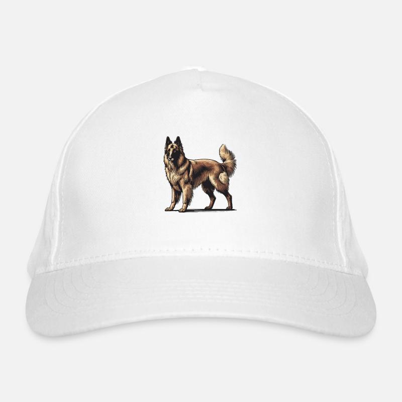 Schäferhund Bio-Baseballkappe