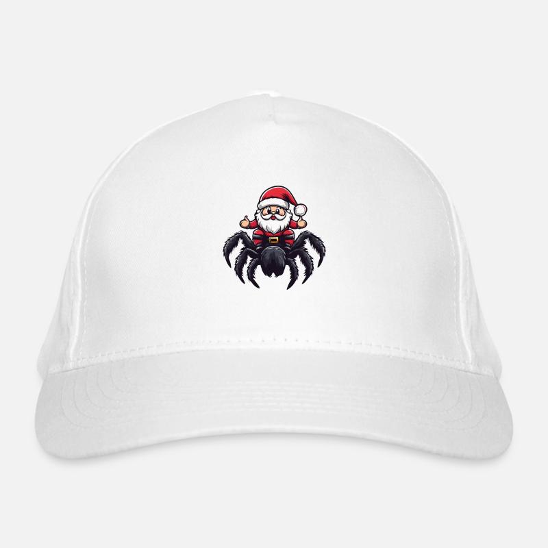 Tarantula Santa Claus Cartoon Organic Baseball Cap