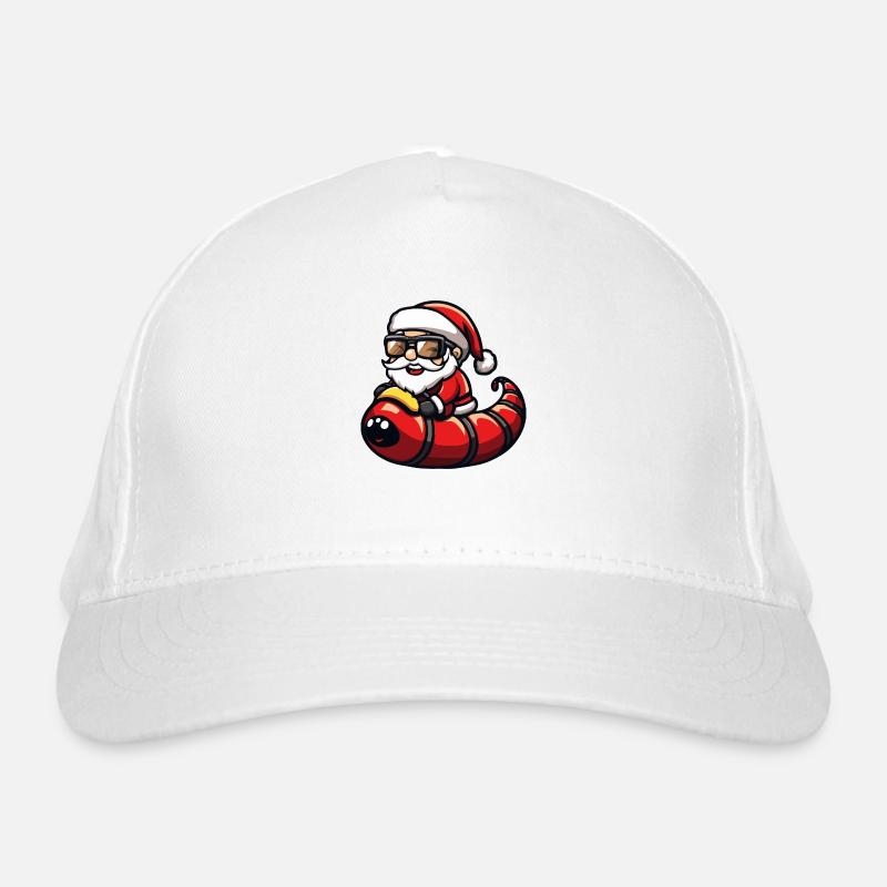 ver Père Noël dessin animé Casquette classique bio