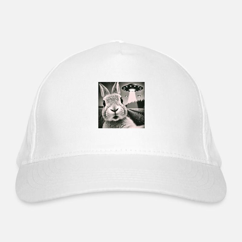 Lusitg Bunny Rabbit OVNI Selfie Alien Casquette classique bio