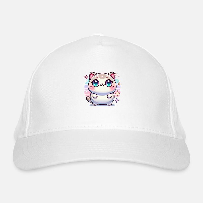 KAWAII KATZE <3 Bio-Baseballkappe