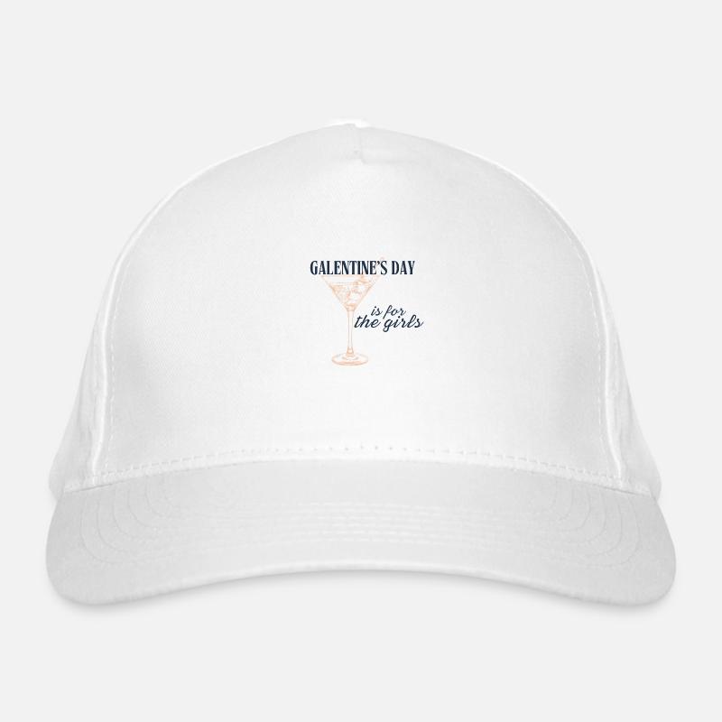 La Saint-Valentin Bleu Casquette classique bio