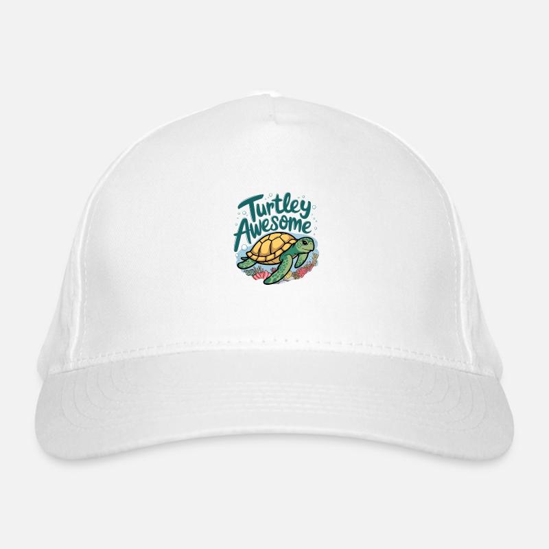 Turtley Awesome Organic Baseball Cap