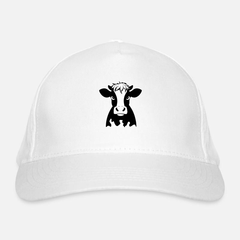 Freche Kuh Bio-Baseballkappe