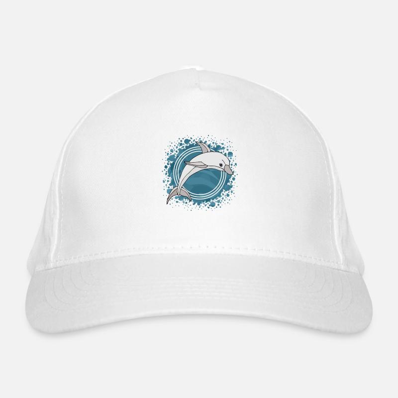 Delfin Bio-Baseballkappe