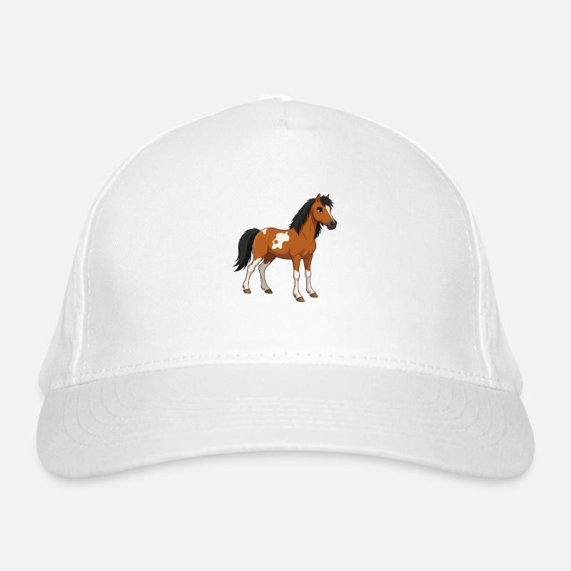 Horse small real Organic Baseball Cap