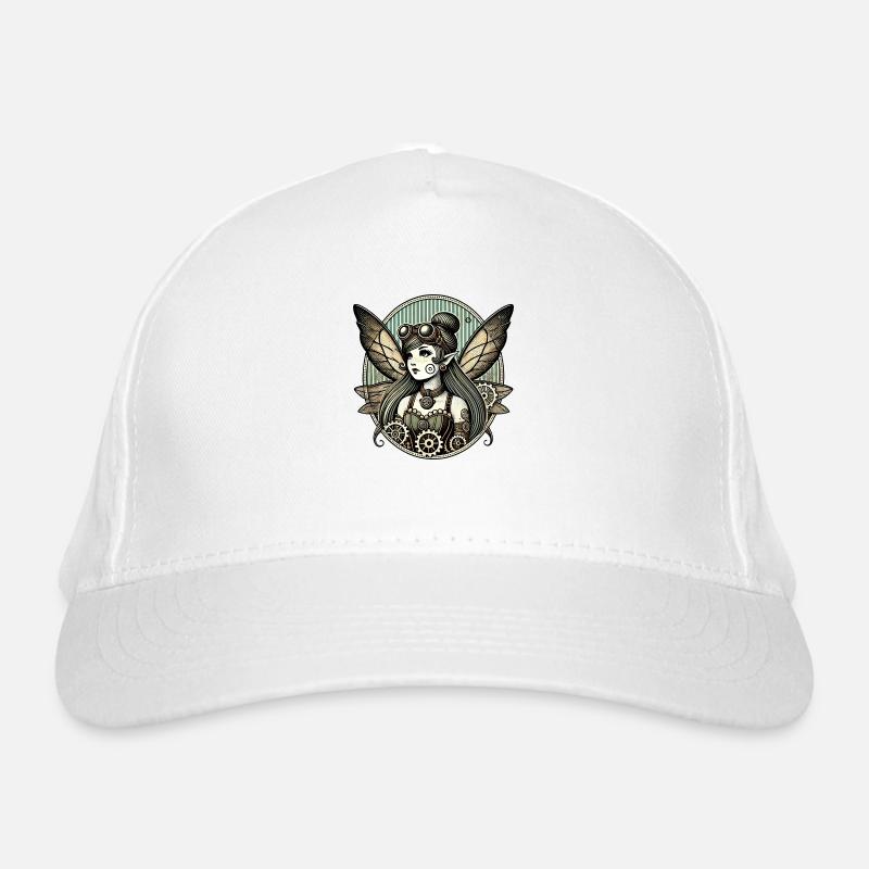 Fée Steampunk Vintage Casquette classique bio