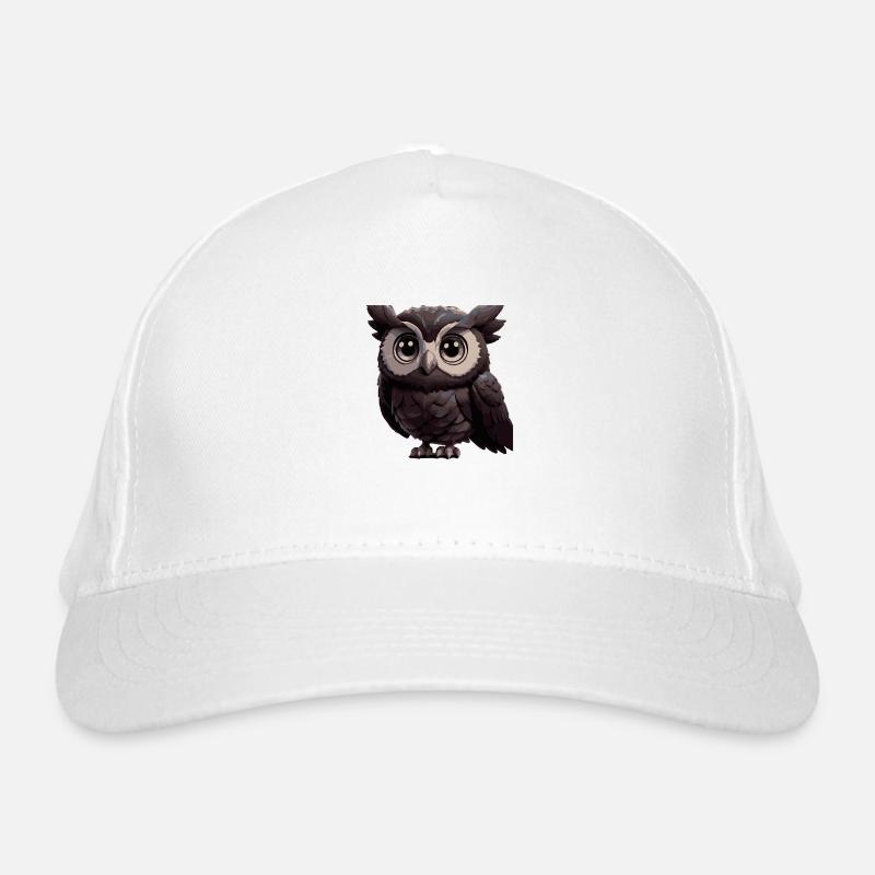 Owl Comic Organic Baseball Cap