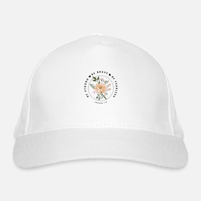 Courageux et fort Casquette classique bio