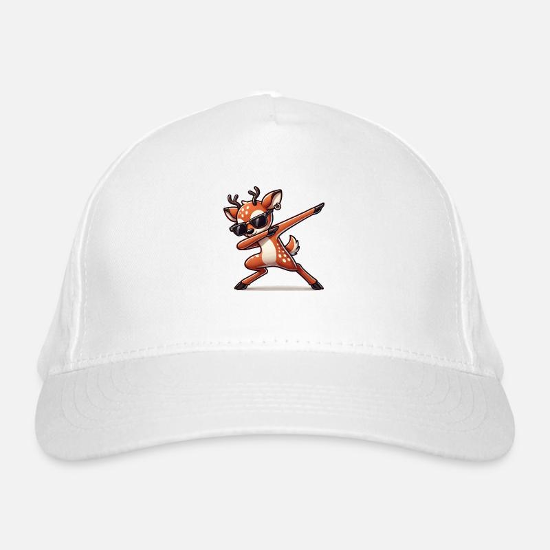reh comic dabbing Bio-Baseballkappe
