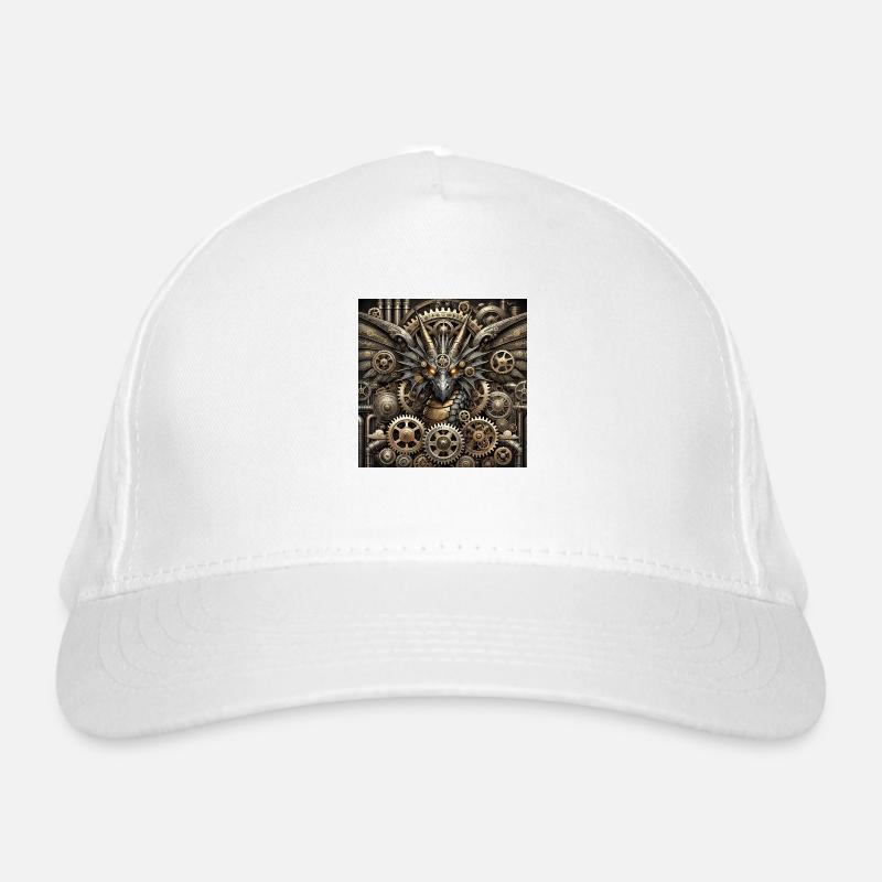Steampunk Dragon Lord Organic Baseball Cap