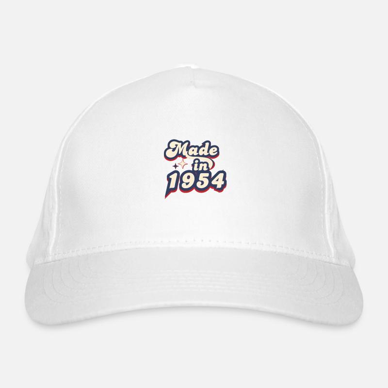 Made in 1954 Retro Organic Baseball Cap