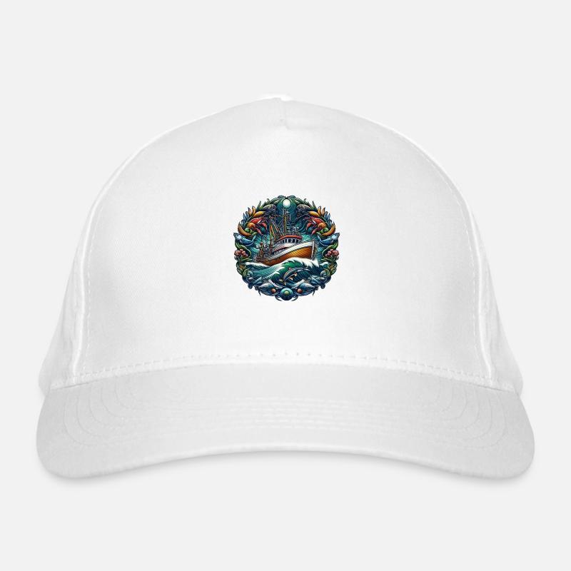 Bateau de pêche Casquette classique bio