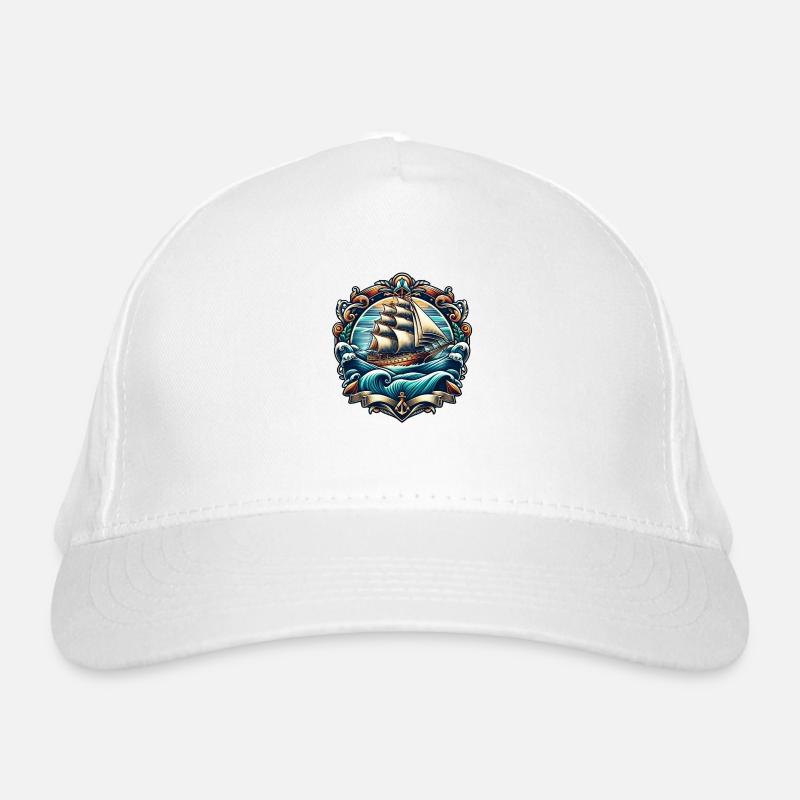 Logo du voilier Casquette classique bio