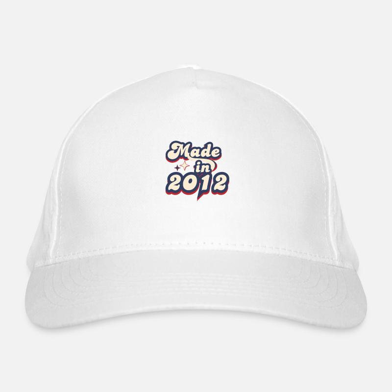 Made in 2012 retro Casquette classique bio