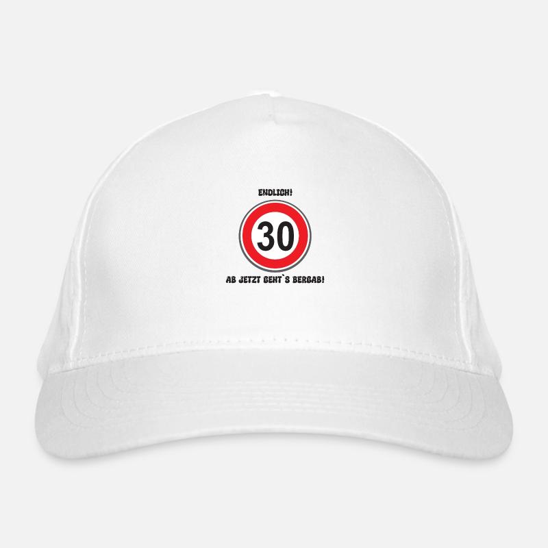 30e anniversaire – À partir de maintenant, c’est en train de se dégrader ! Casquette classique bio