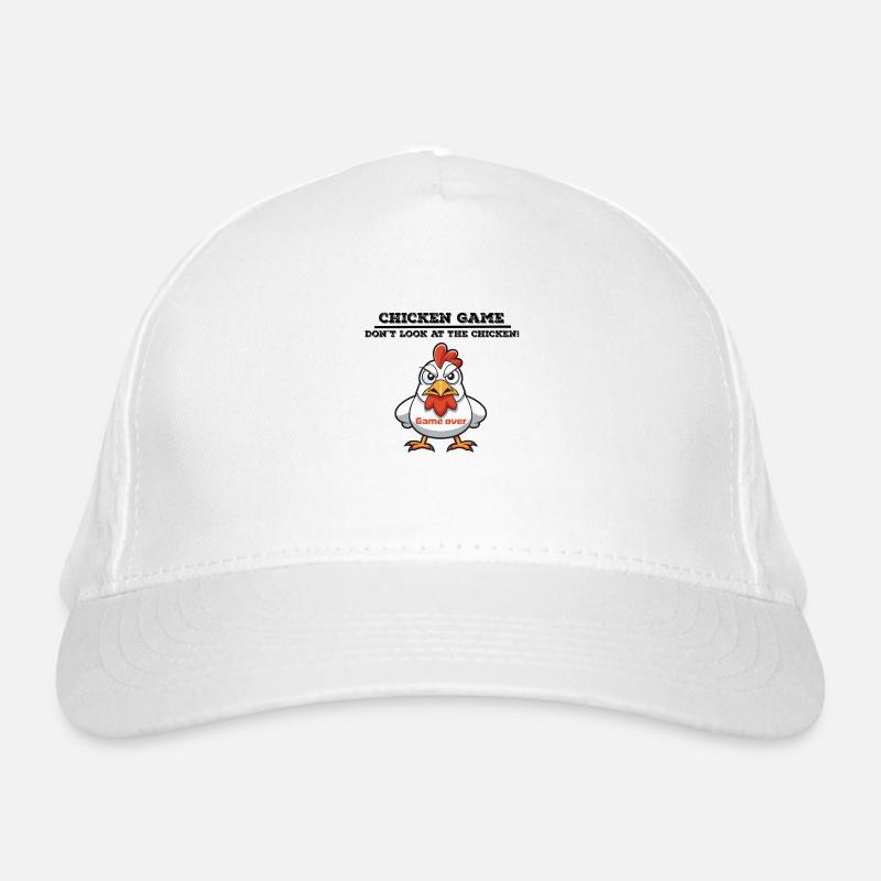 Chicken game Bio-Baseballkappe