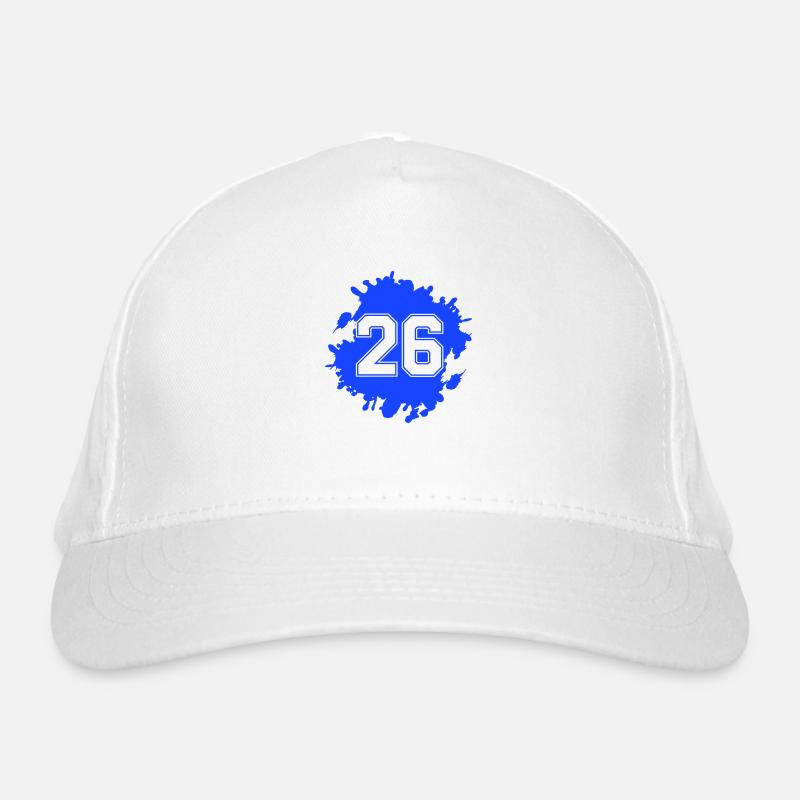 26 klecks Bio-Baseballkappe