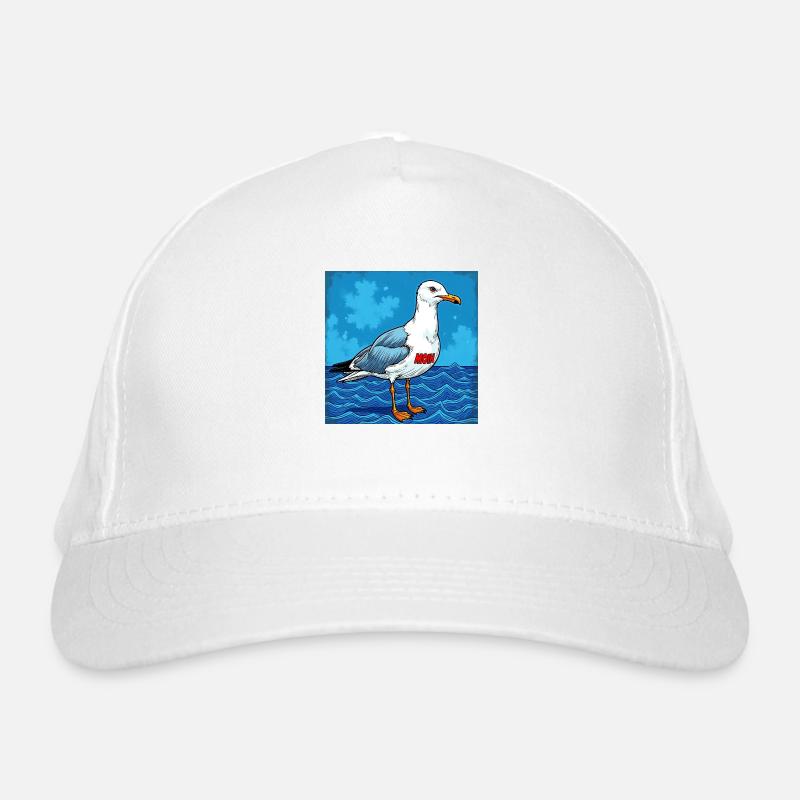 Moin, ihr Strandpiraten Bio-Baseballkappe