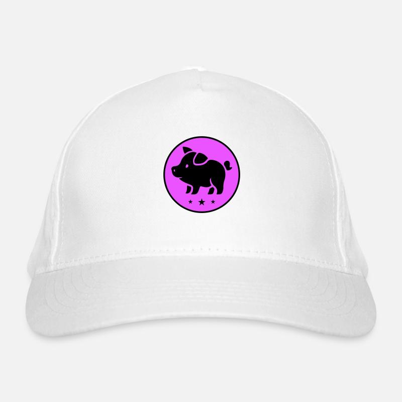 Pig Piglet Sow Organic Baseball Cap