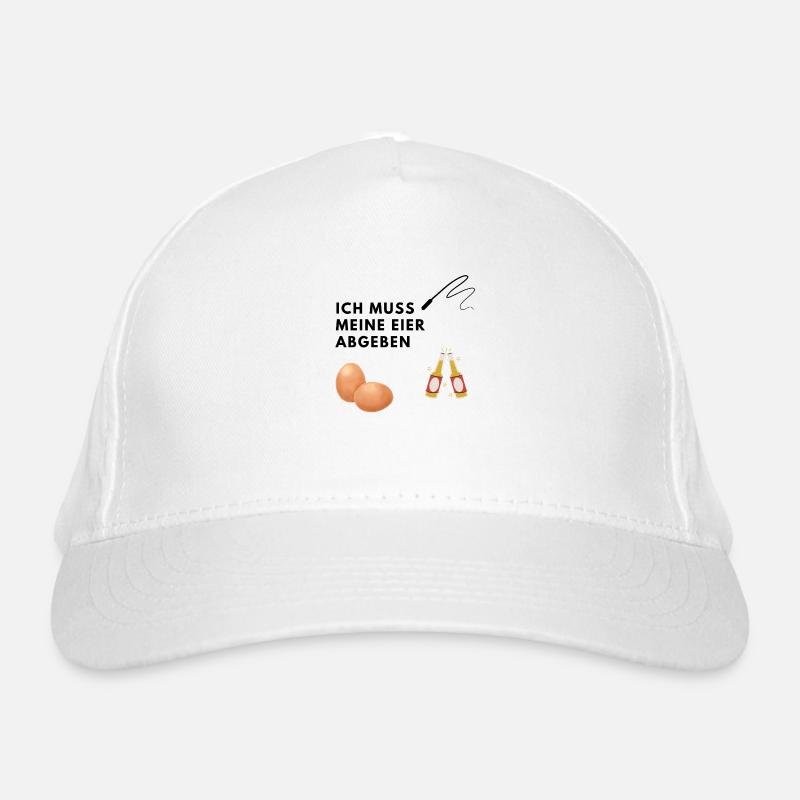 JGA, Eier abgeben, Peitsche, Bier Bio-Baseballkappe